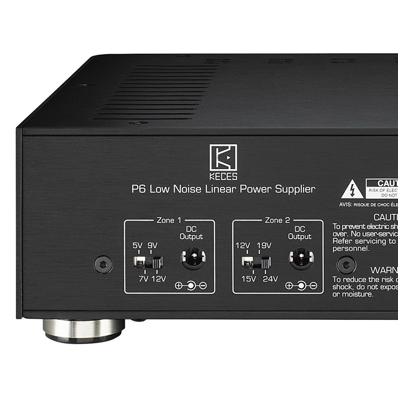 KECES P6 Ultra Low Noise Regulated Linear Power Supply 5V/7V/9V/12V + 12V/15V/19V24V 6A